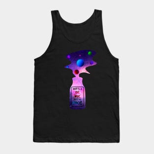 bottle with space Tank Top